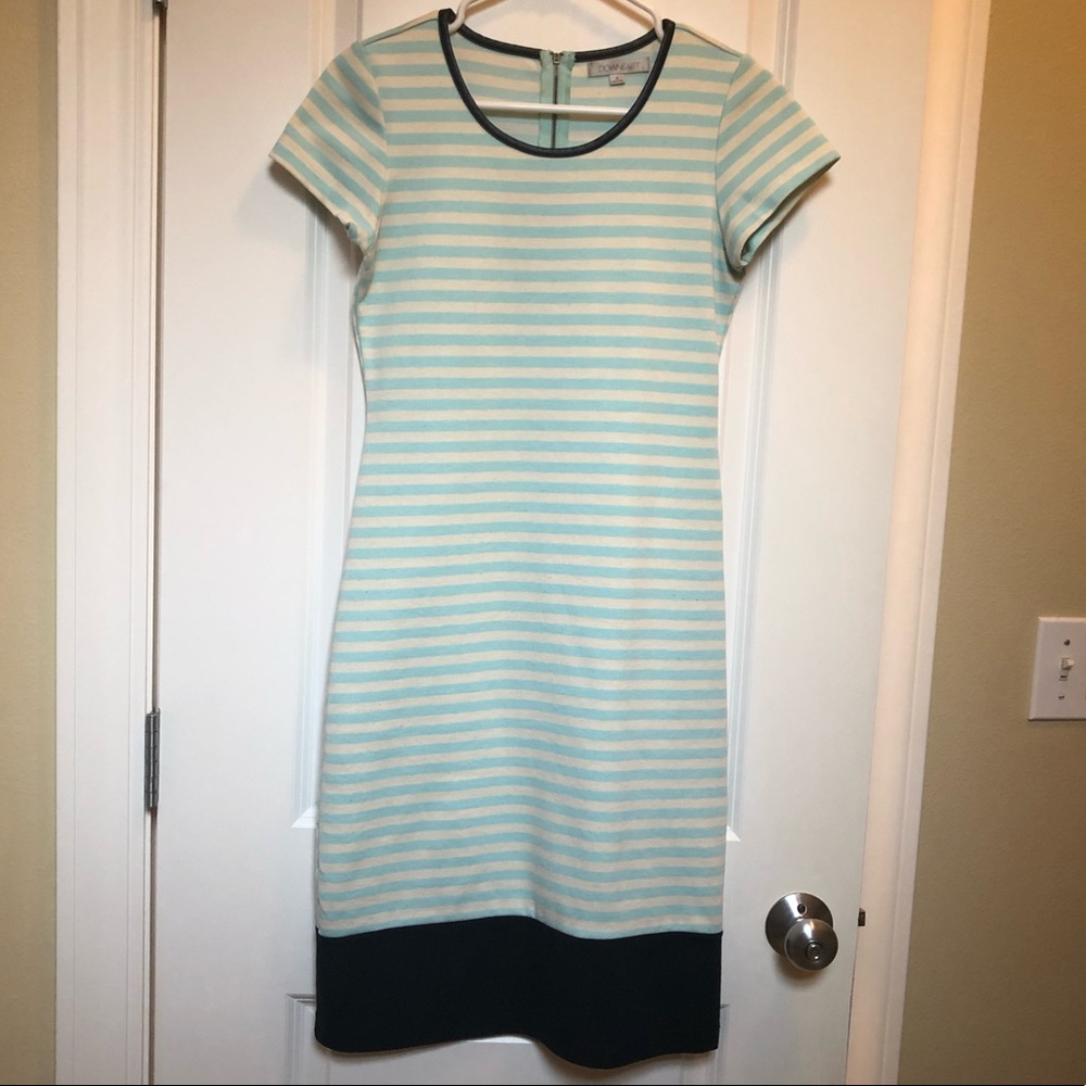 Mint and White Dress